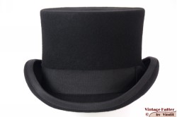 Hoge hoed zwart vilt 61 (XXL)